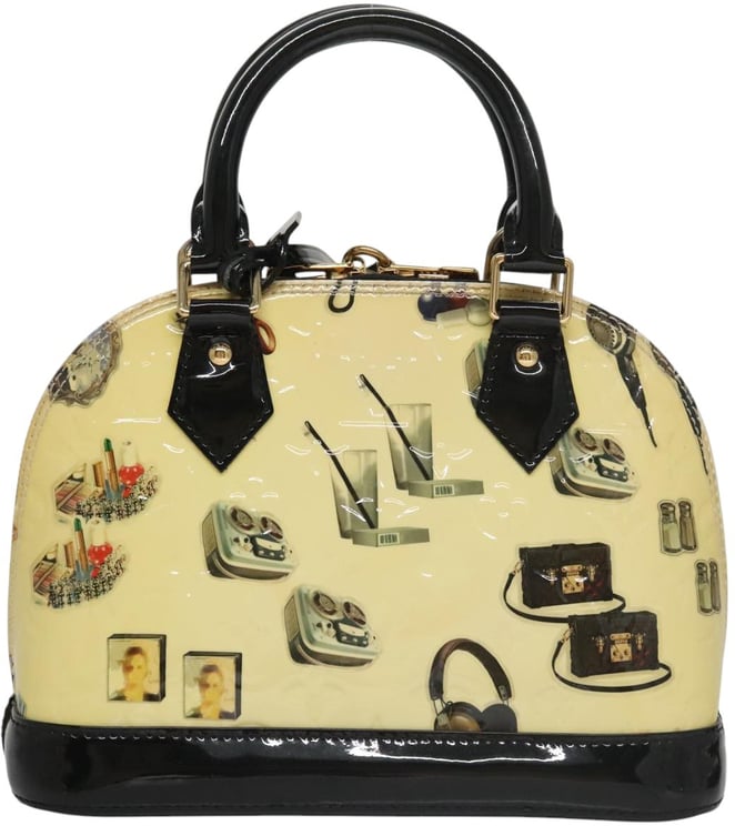 Louis Vuitton Louis Vuitton Alma Handbag Limited Edition Stickers Monogram Vernis BB