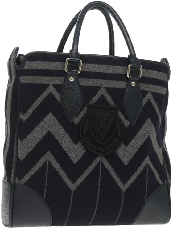 Louis Vuitton Louis Vuitton Vail Blanket Cabas Wool with Leather