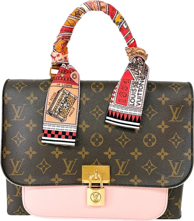 Louis Vuitton Louis Vuitton Marignan Handbag Monogram Canvas with Leather