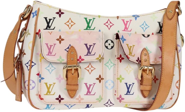 Louis Vuitton Louis Vuitton Lodge Handbag Monogram Multicolor GM
