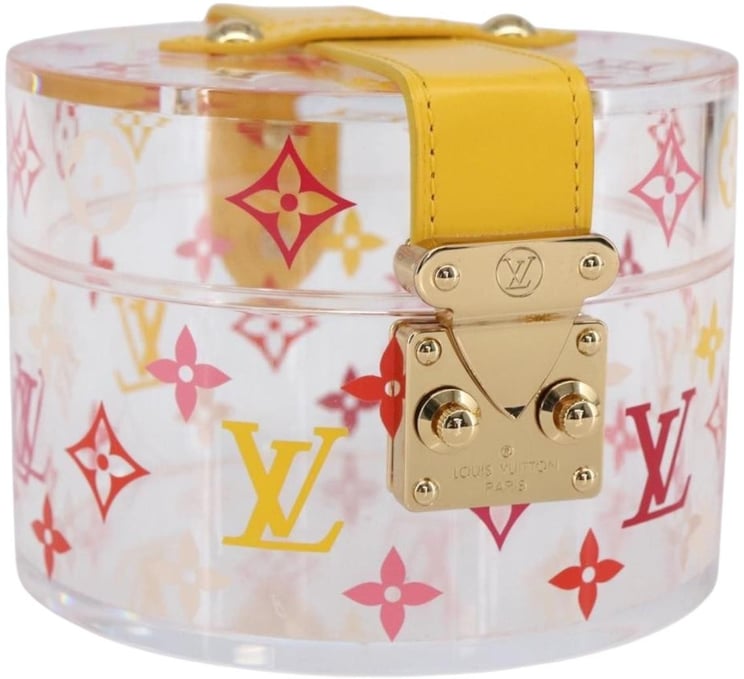 Louis Vuitton Louis Vuitton Box Scott Trunk Monogram Plexiglass