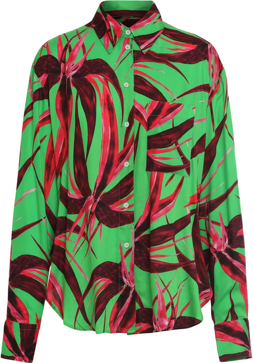 Louisa Ballou Printed viscose shirt