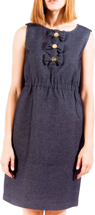 Love Moschino Love Moschino Blu Cotone Womens Dress