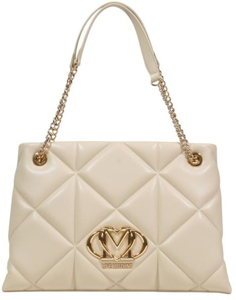 Love Moschino Love Moschino Beige Artificial Leather Handbag