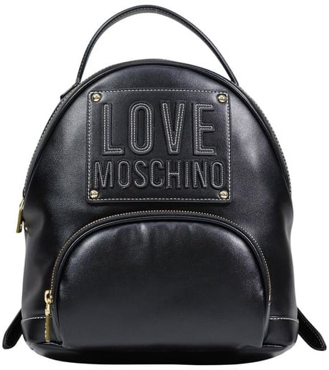 Love Moschino Love Moschino Black Polyethylene Backpack