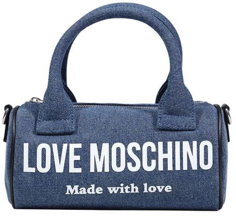 Love Moschino Love Moschino Blue Cotton Handbag