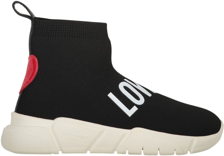 Love Moschino Knitted sock-style sneakers