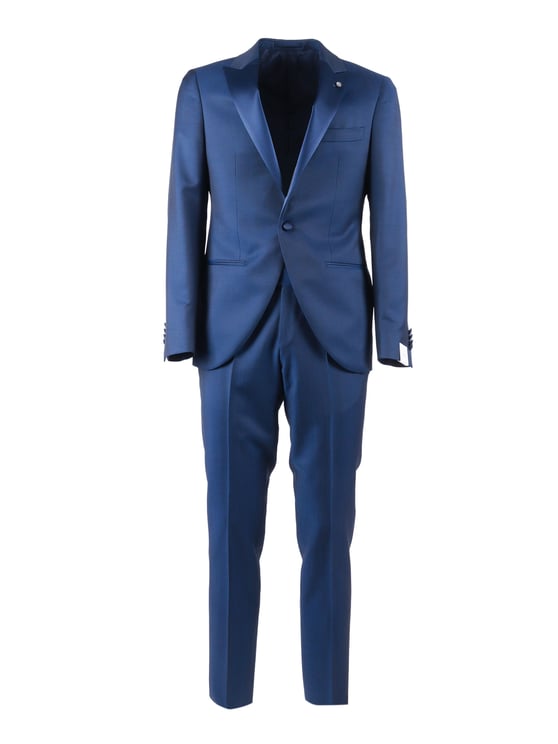 Luigi Bianchi Notch Lapel Drop 8 Suit