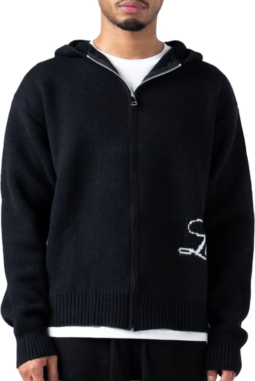 LUMI3RE The Lumi3re Zipper Hoodie Black