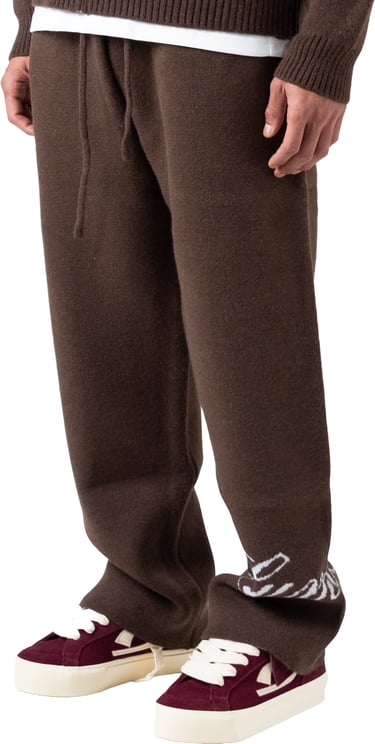 LUMI3RE The Lumi3re Knitted Pants Brown