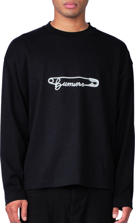 LUMI3RE Safety Pin Longsleeve Black