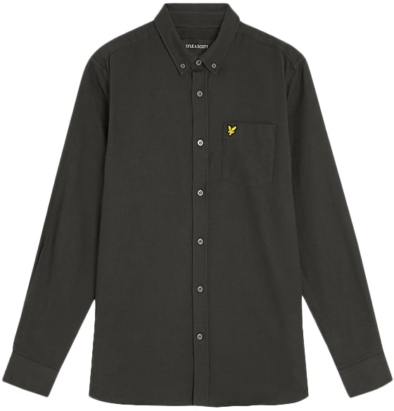 Lyle & Scott Lyle & Scott Plain Flannel Shirt