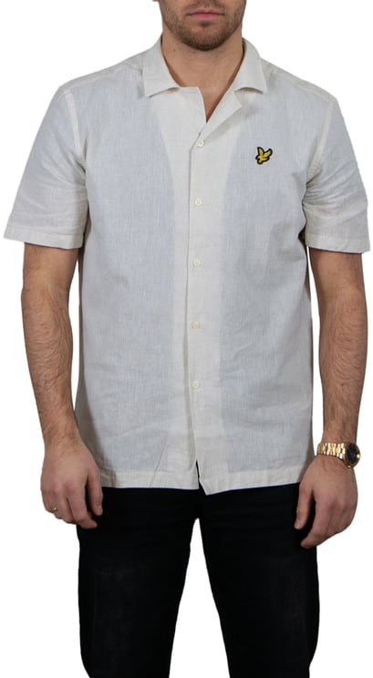 Lyle & Scott Lyle & Scott Linen Blend Oxford Revere Shirt