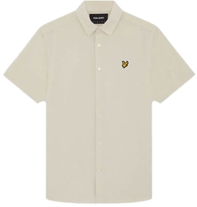 Lyle & Scott Lyle & Scott Short Sleeve Linen Blend Shirt