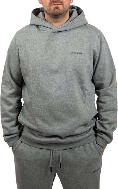 Lyle & Scott Lyle & Scott Logo Brushback Pullover Hoodie