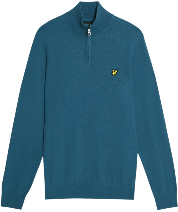 Lyle & Scott Lyle & Scott Cotton Merino Quarter Zip Jumper