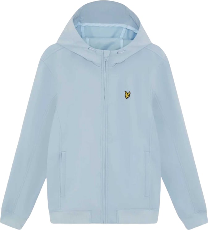 Lyle & Scott Lyle&scott Mesh Back Softshell Jacket Jackets Lichtblauw Jk2200v