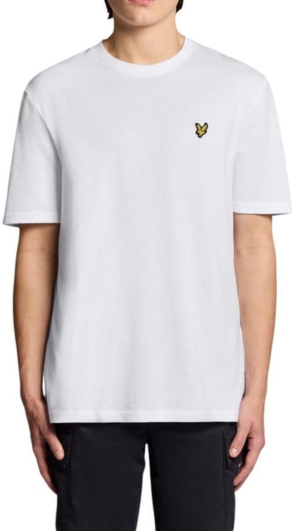 Lyle & Scott Lyle & Scott White Cotton T-Shirt