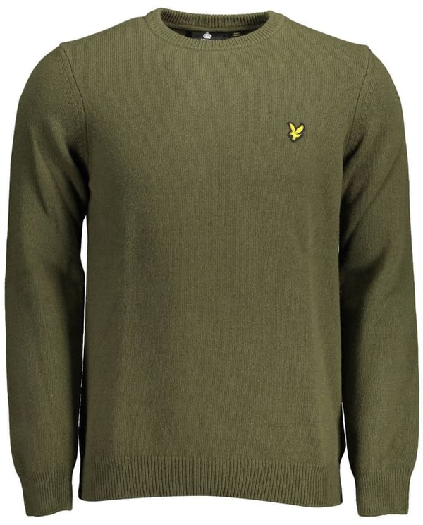 Lyle & Scott Lyle & Scott Verde Wool Mens Sweater