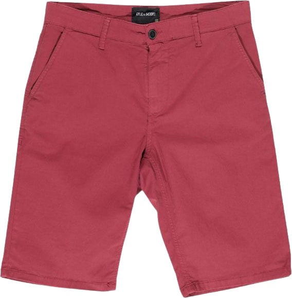 Lyle & Scott Lyle & Scott Bordeaux Cotton Bermuda Shorts