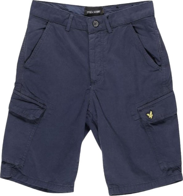 Lyle & Scott Lyle & Scott Blue Cotton Bermuda Shorts