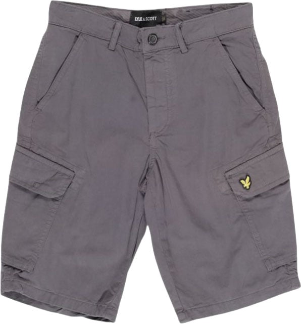 Lyle & Scott Lyle & Scott Gray Cotton Bermuda Shorts