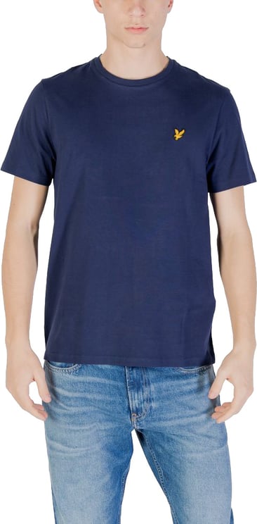 Lyle & Scott Lyle & Scott Blue Cotton T-Shirt
