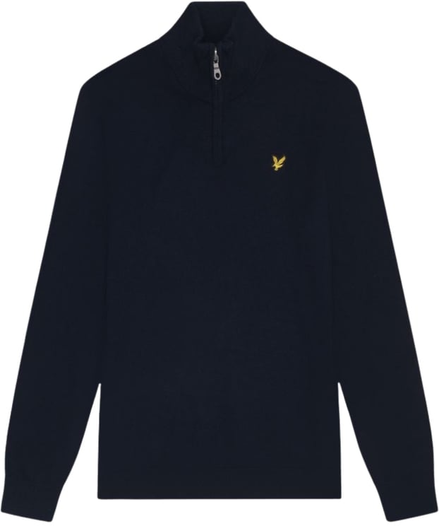Lyle & Scott Lyle & Scott Cotton Merino Quarter Zip Jumper