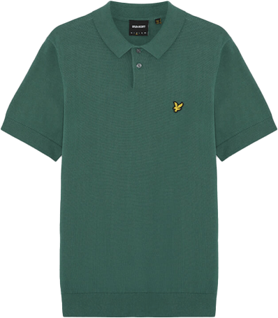 Lyle & Scott Lyle & Scott Cotton Short Sleeve Knitted Polo