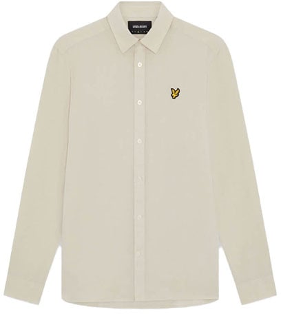 Lyle & Scott Lyle & Scott Long Sleeve Linen Blend Shirt
