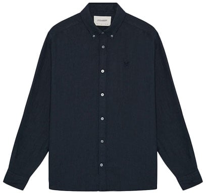 Lyle & Scott Lyle & Scott Long Sleeve Linen Shirt