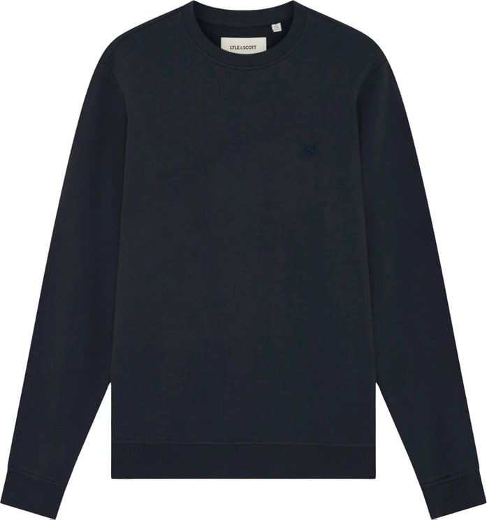 Lyle & Scott Lyle&scott Superfine Crew Neck Sweaters Donkerblauw Ml2255ton