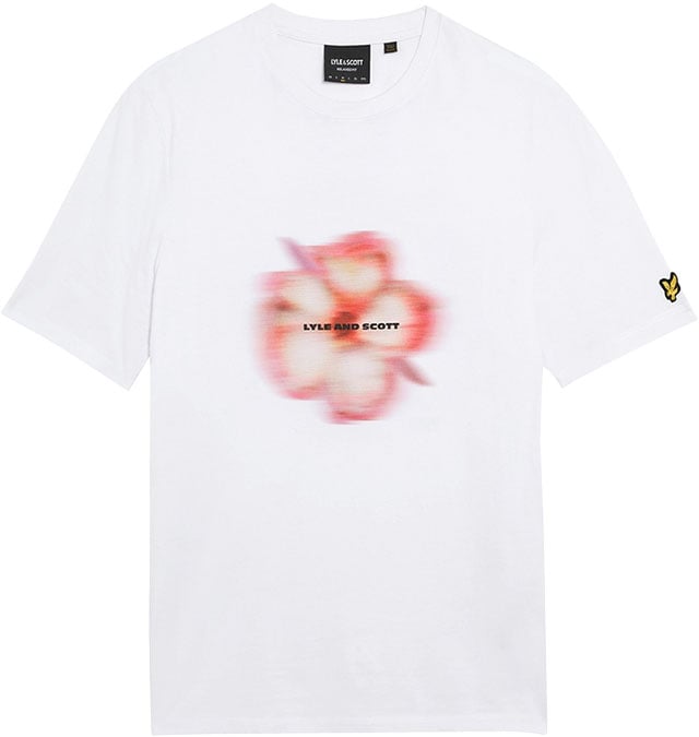 Lyle & Scott Lyle & Scott Motion Floral Graphic T-Shirt