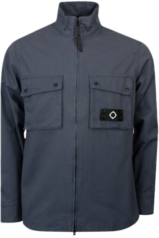 Ma.Strum Ma.Strum Aerial Funnel Neck Overshirt