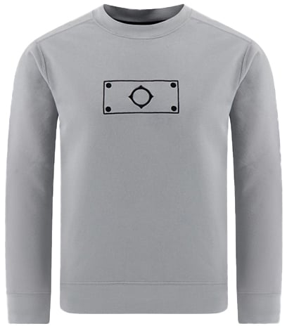 Ma.Strum Ma.Strum Blast Embroidered Badge Sweat