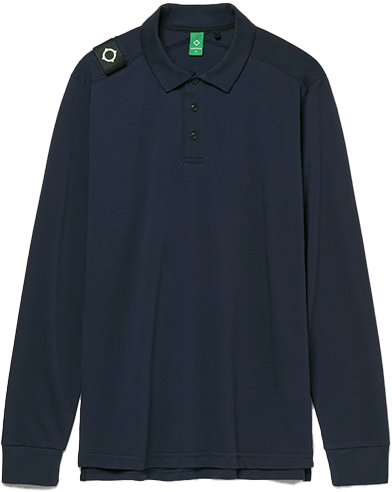 Ma.Strum Ma.Strum Crest LS Jersey Polo