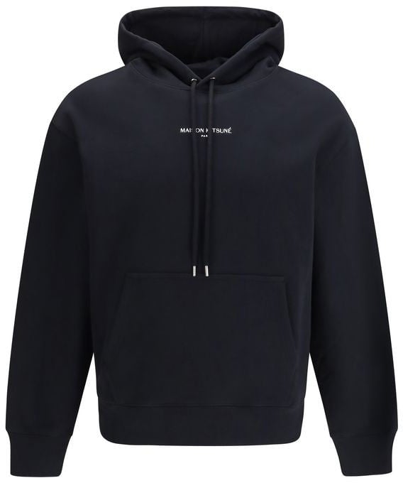 Maison Kitsuné Maison Kitsuné Black Cotton Sweatshirt