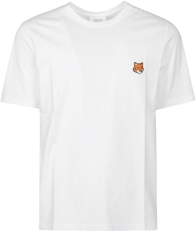 Maison Kitsuné Fox Head Regular T-shirt White