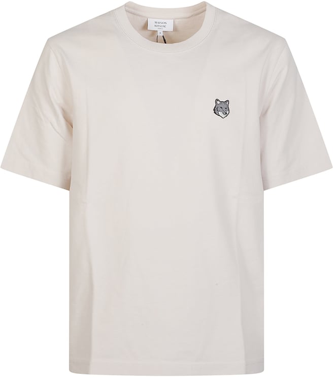 Maison Kitsuné Fox Head Comfort T-shirt Pink