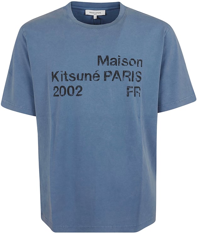 Maison Kitsuné MAISON KITSUNE MAISON KITSUNÉ 2002 FADED COMFORT TEE-SHIRT