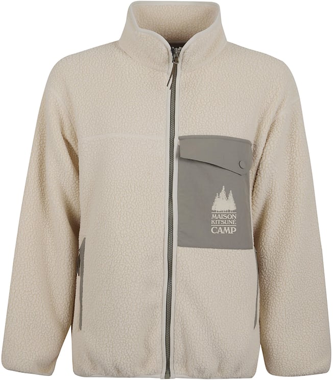 Maison Kitsuné MAISON KITSUNE CASUAL FLEECE JACKET