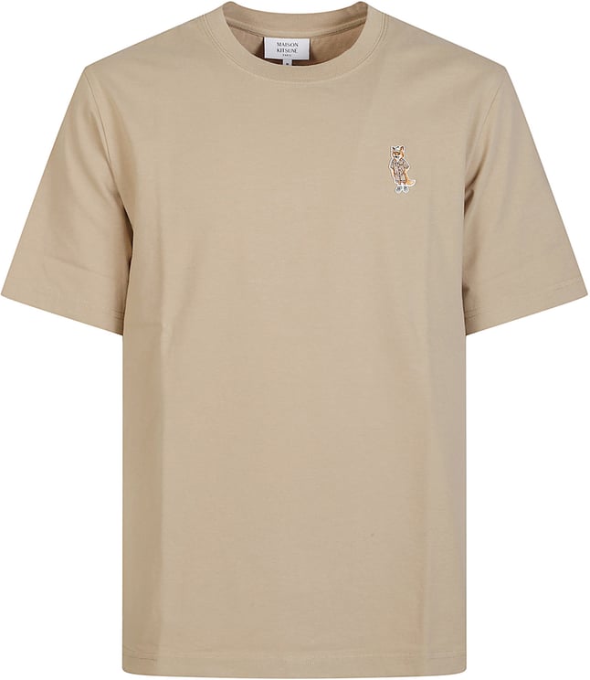 Maison Kitsuné Dressed Fox Comfort T-shirt Yellow