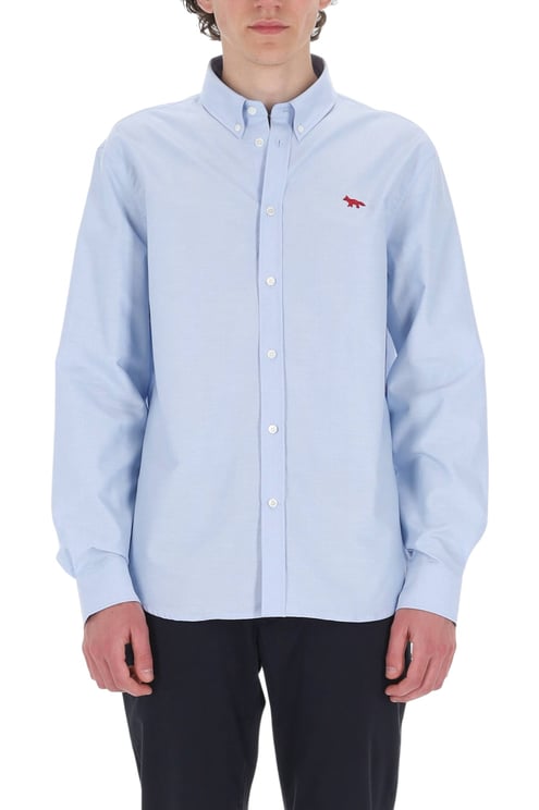 Maison Kitsuné Red Fox Oxford Button-Down Shirt