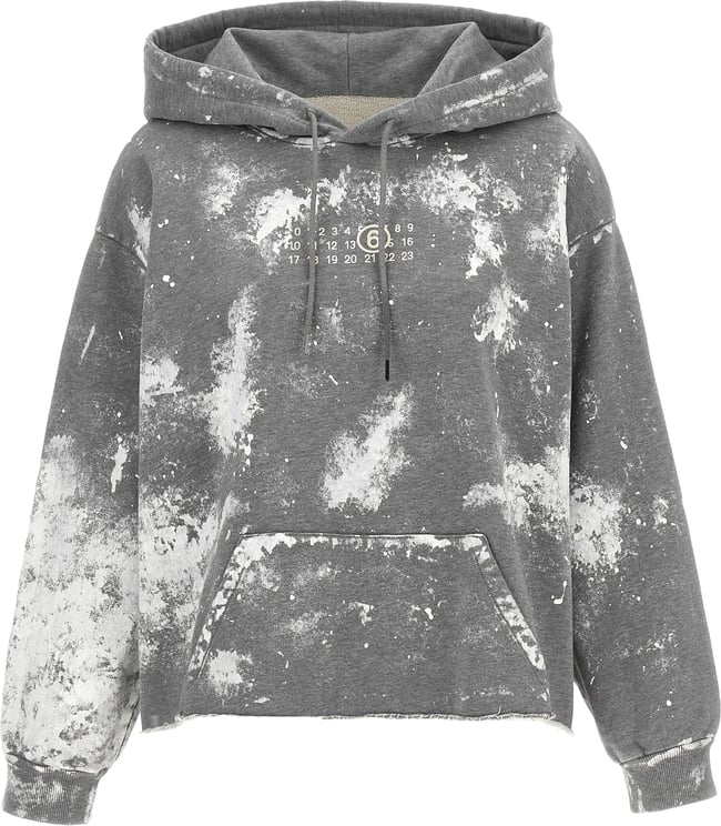 Maison Margiela MM6 Maison Margiela Gray Cotton Sweatshirt
