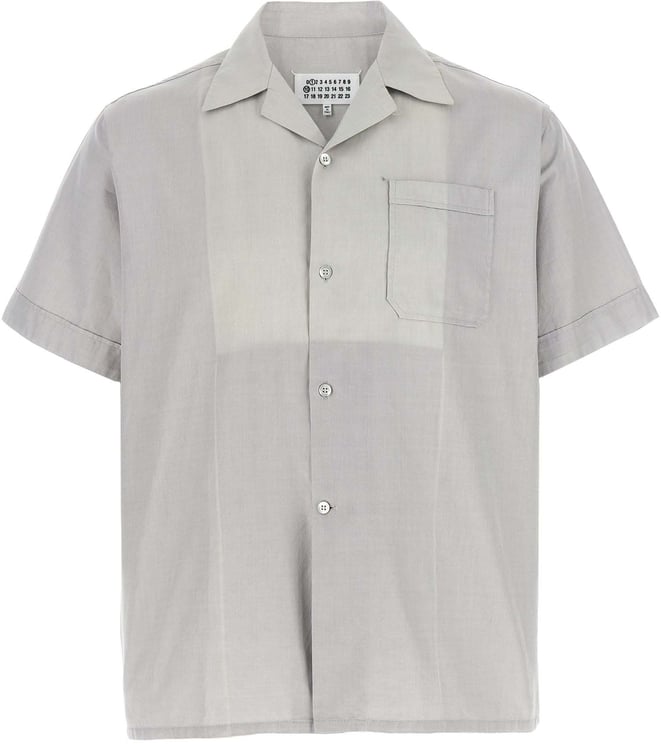 Maison Margiela Maison Margiela Gray Cotton Blouse