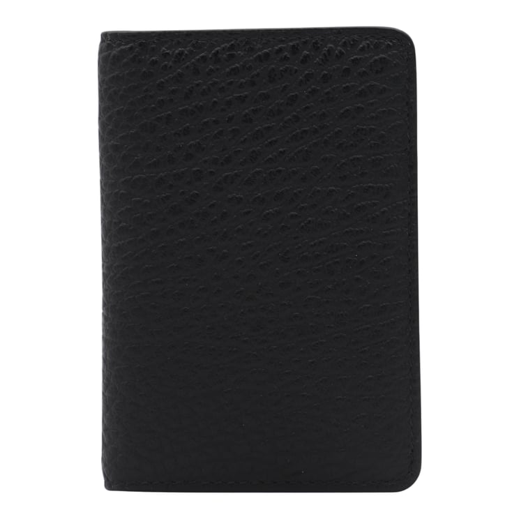 Maison Margiela Maison Margiela Black leather card holder