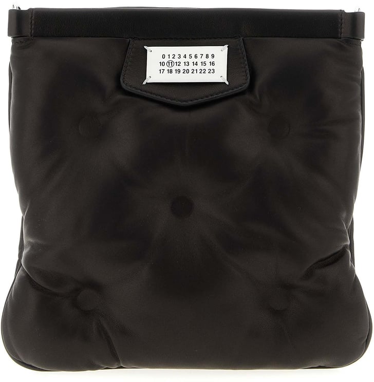 Maison Margiela Maison Margiela Black Lambskin Crossbody Bag