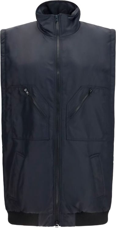 Maison Margiela MM6 Black Polyamide Sleeveless Jacket