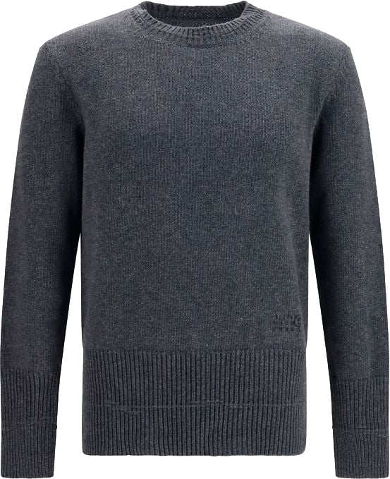 Maison Margiela MM6 Gray Wool Oves Aries Sweatshirt