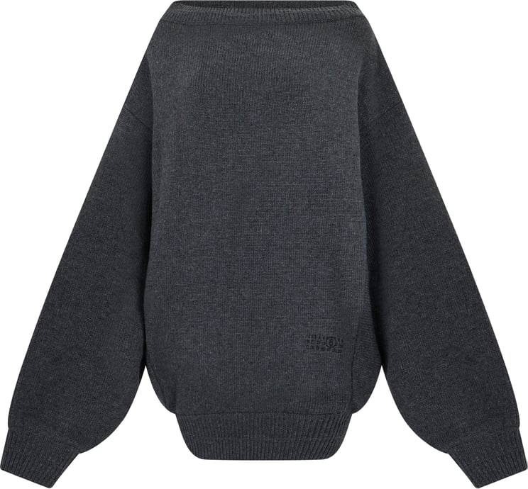 Maison Margiela Oversized sweater with wide collar